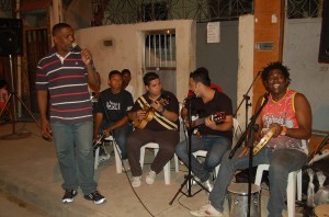 alunos da Oficina Portinari na Semana do Ambiente DATAPREV no bairro de Botafogo (1)